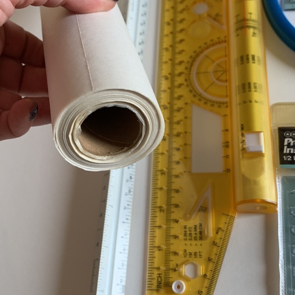 Drafting tools, paper, mechanical pencils - Picture 2 of 7